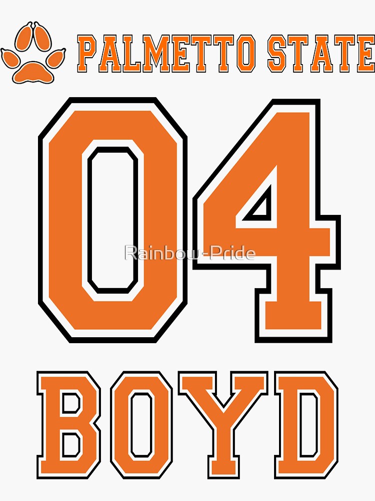 Exy AFTG Matt Boyd 04 Palmetto State Jersey Sticker for Sale by Rainbow-Pride