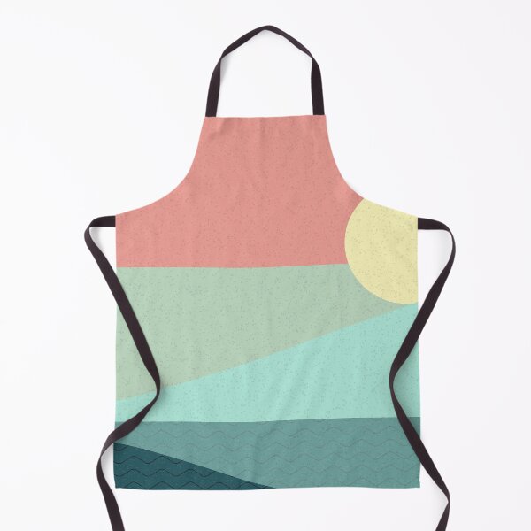 Item preview, Geometric landscape generative art poster illustration designed and sold by IuriiVlasenko.