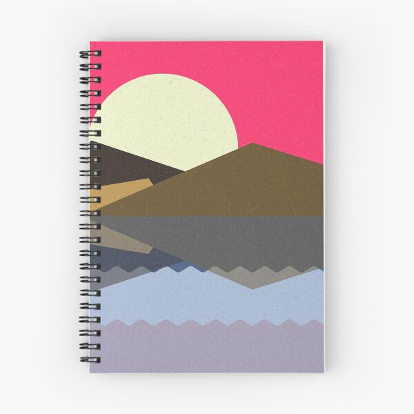 Item preview, Geometric landscape generative art poster illustration designed and sold by IuriiVlasenko.