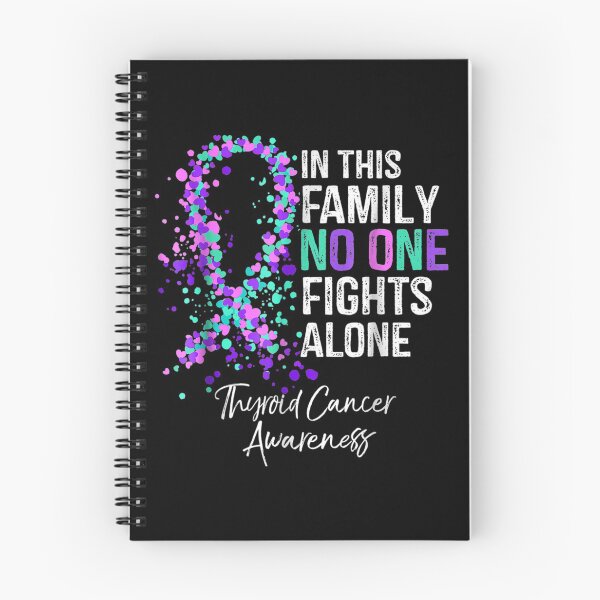 Item preview, In This Family No One Fights Alone designed and sold by ThyroidFighter.
