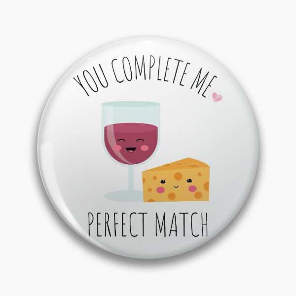 Item preview, Wine and Cheese |Perfect Match |You Complete Me designed and sold by CaratCo.