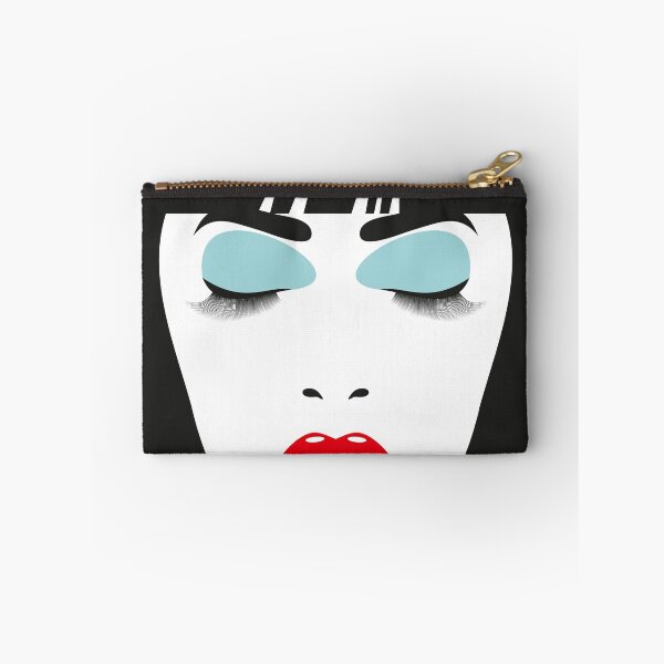 Item preview, Minimal Female Face in 80's Makeup Portrait Illustration designed and sold by DDoodleDesigns.
