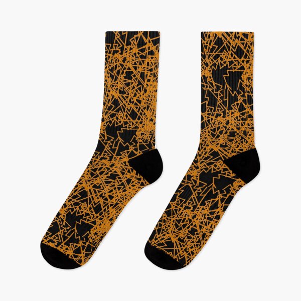 Item preview, Random walk design - gold designed and sold by rahilvalani.