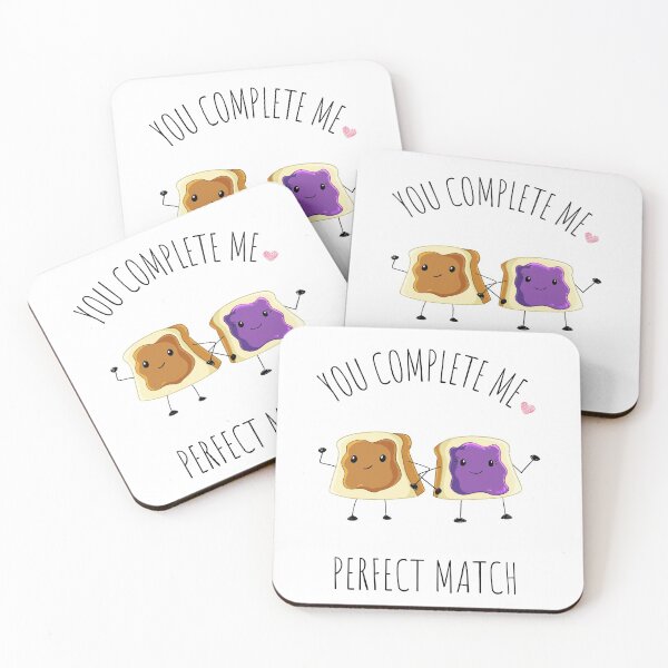 Item preview, Peanut Butter and Jelly |Perfect Match |You Complete Me designed and sold by CaratCo.