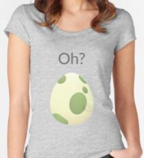 Pokemon Egg Hatching Women's Fitted Scoop T-Shirt