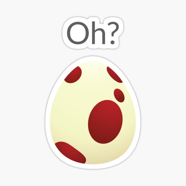 Valor de l'oeuf de Pokémon Sticker