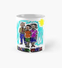 Funny Colored People Drawing Mug