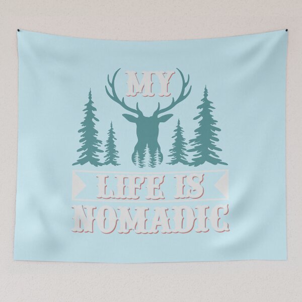 Item preview, My Life Is Nomadic designed and sold by LemonCreations.