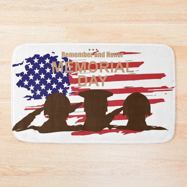 Item preview, Memorial day Remember and Honor design designed and sold by Anvin Peeter.