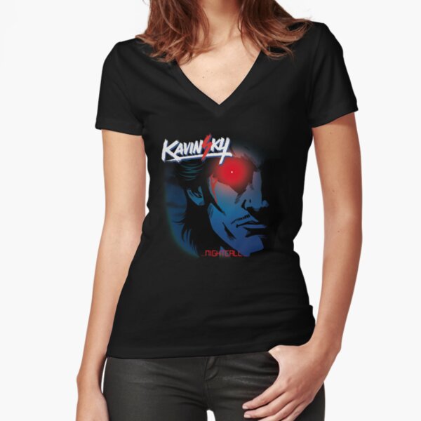 Kavinsky Nightcall 1 Album Cover T-Shirt White