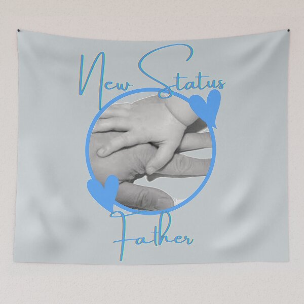 Item preview, New Father Brand New Daddy Happy Fathers Day, nr 4, My First Fathers Day, Promoted to Daddy, Super Stepdad Fathers Day designed and sold by Adri Barnard.