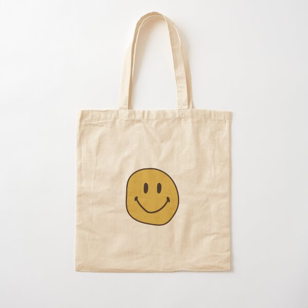 cute smiley face tote bag  Tote Bag for Sale by DesignsBySanna