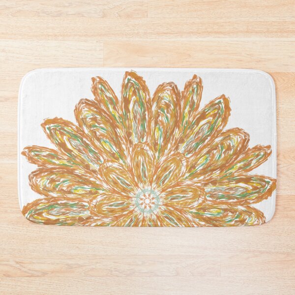 Item preview, Peach floral pattern designed and sold by Diane Hunter Art.