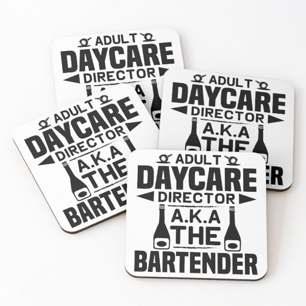 Item preview, Adult daycare director a.k.a bartender designed and sold by SasKloset.