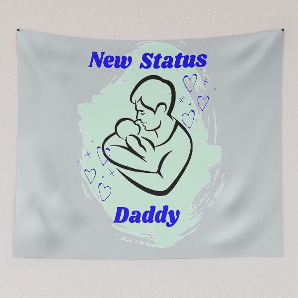 Item preview, Nuevo estado Nuevo papá, Mi primer día del padre, Ascendido a papá Día del padre, Super padrastro Día del padre designed and sold by Adri Barnard.