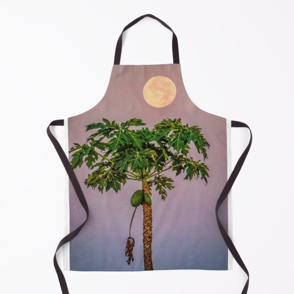 Item preview, Morning Moonrise over Papaya Tree designed and sold by Tracy Riddell.