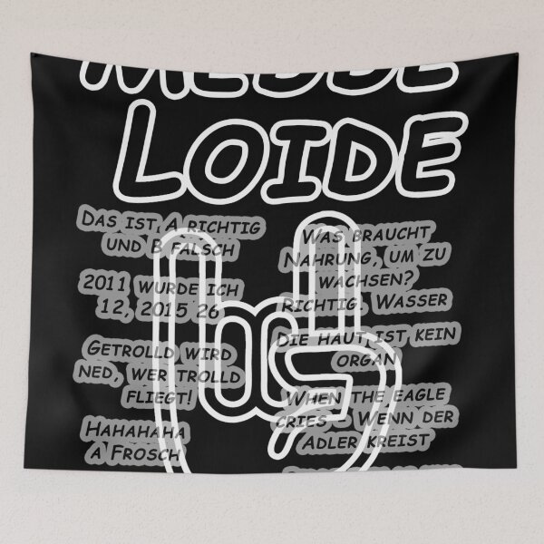 Item preview, Meddl Loide - Sayings from home designed and sold by NOOBCHEN.