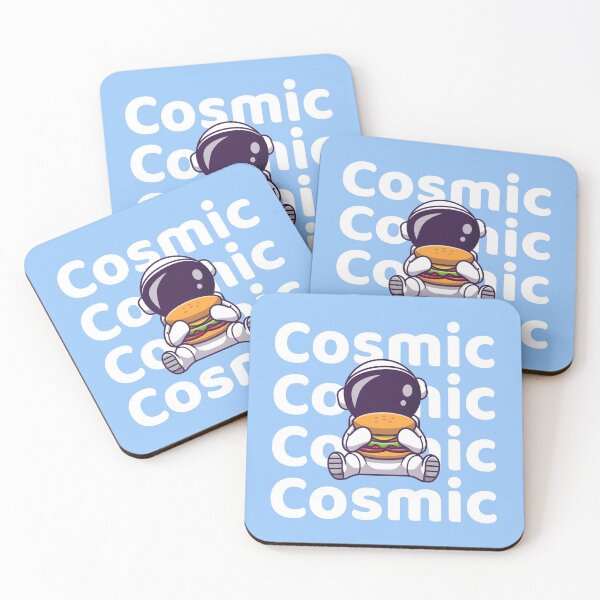 Item preview, Cute Astronaut Eating Burger designed and sold by Shorrab.