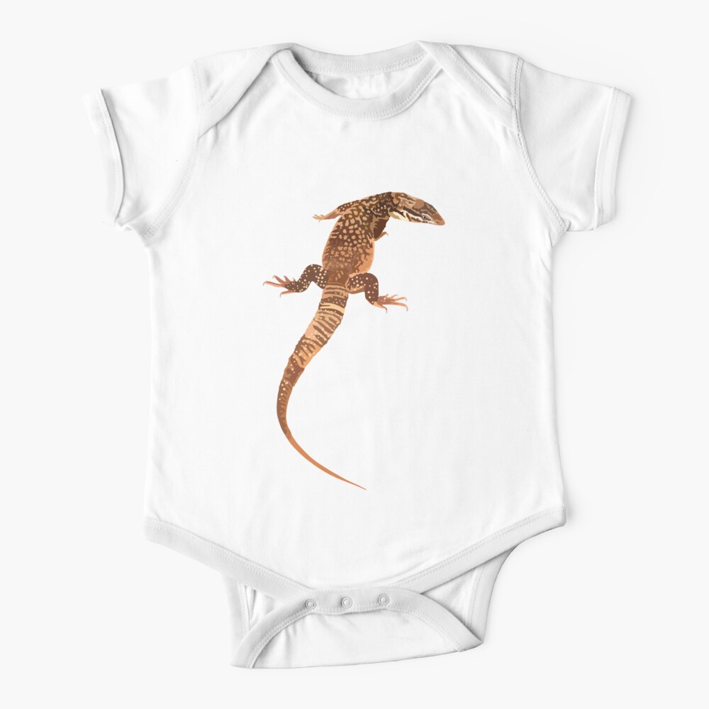 A is for Ackies Monitor Lizard Baby One-Piece