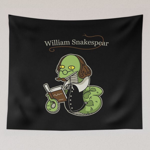 Item preview, William Snakespear Design for snakelover designed and sold by tbauernhoferbiz.
