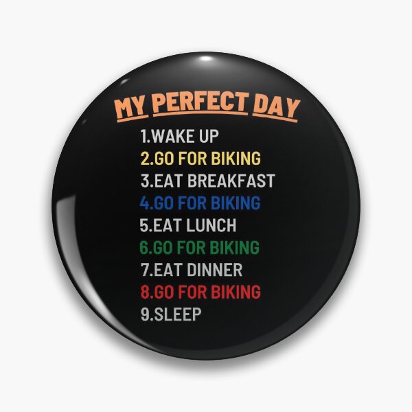 Item preview, My Perfect Day (Biking), Cool Biking designed and sold by KashifMohiuddin.