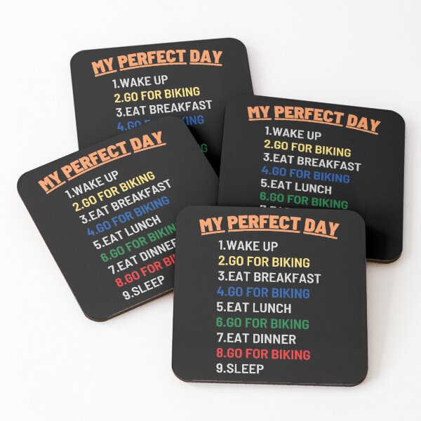 Item preview, My Perfect Day (Biking), Cool Biking designed and sold by KashifMohiuddin.