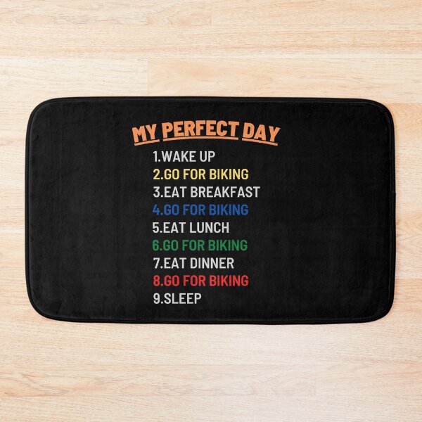 Item preview, My Perfect Day (Biking), Cool Biking designed and sold by KashifMohiuddin.