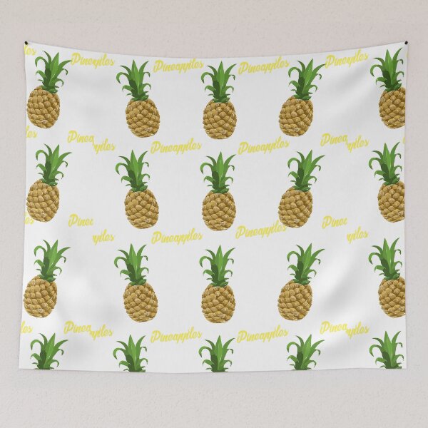 Item preview, Golden Pineapple pattern Sticker, T-shirts, Throw blanket and many more  designed and sold by hellonitish.