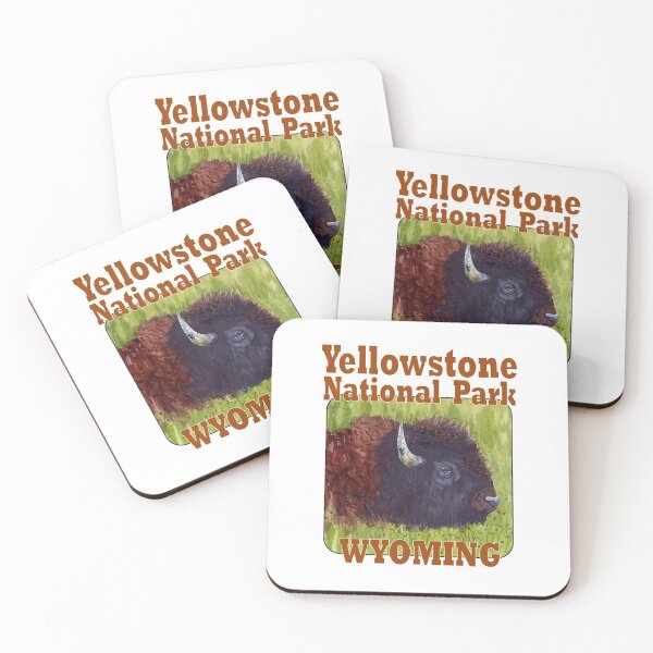 Item preview, Yellowstone National Park, Bison designed and sold by MMc Buck.