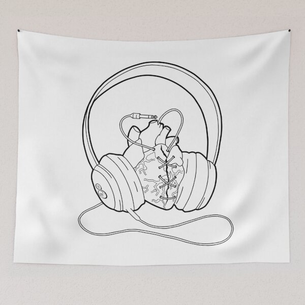 Item preview, Music for the Heart (Black) designed and sold by SSR-art.