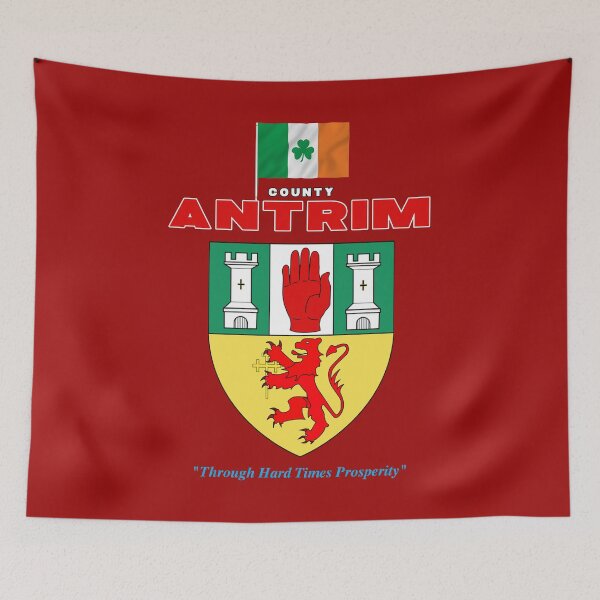 Item preview, County Antrim Ireland - Official Crest designed and sold by CathalDevlin.
