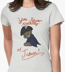 You know nothing of Jabear Women's Fitted T-Shirt