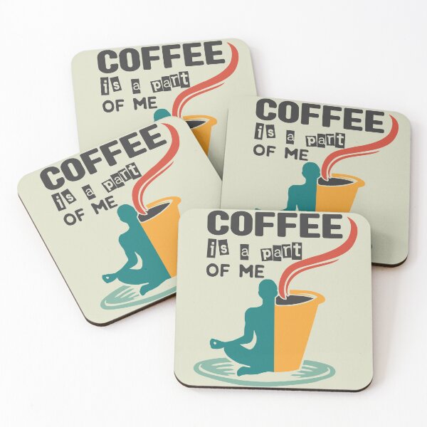 Item preview, Coffee Is A Part Of Me designed and sold by AlexSin.