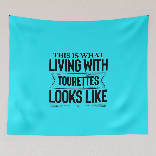 Item preview, This Is What Living With Tourettes Looks Like, Tourette Syndrome Awareness designed and sold by MJDezigns.
