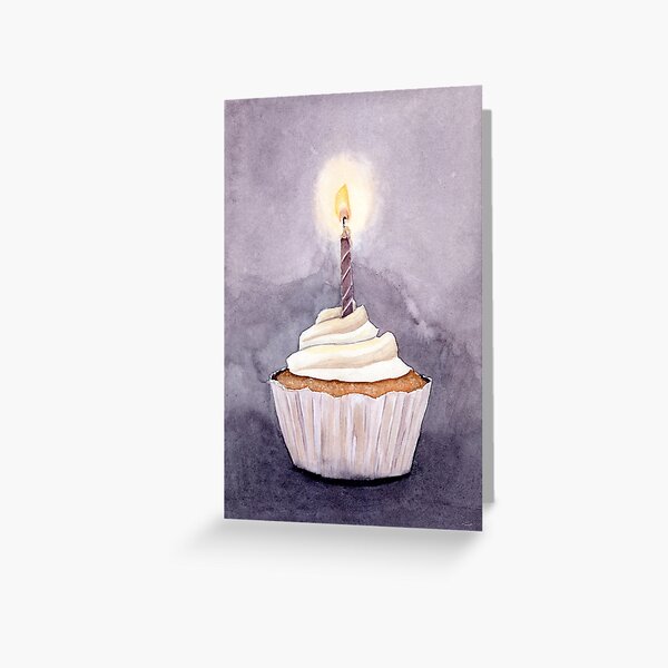 Tarjeta de cumpleaños para usted velas Pastel gran nieta-Unicornio
