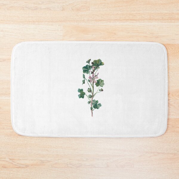 Item preview, Dwarf Mallow, Plants Print, Original Flower Print, Botanical Antique, Antique print, Foxglove Wall art, Foxglove Flower, Botanical Prints designed and sold by Studio66Designs.