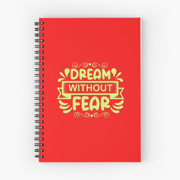 Item preview, Be Inspired To Dream Without Fear designed and sold by PaperDreamPod.