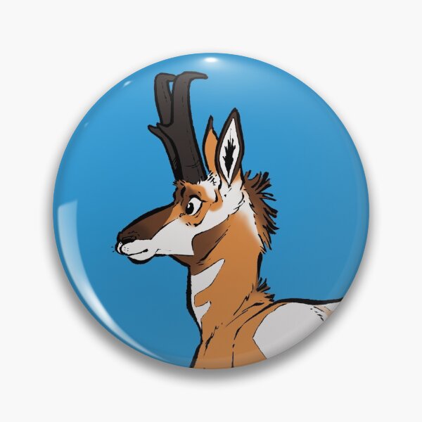 Item preview, Pronghorn pillow #1 designed and sold by HenriekeG.