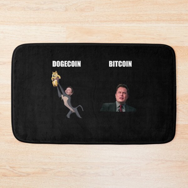 Item preview, Elon with Dogecoin vs. Elon with Bitcoin designed and sold by FunGuru.