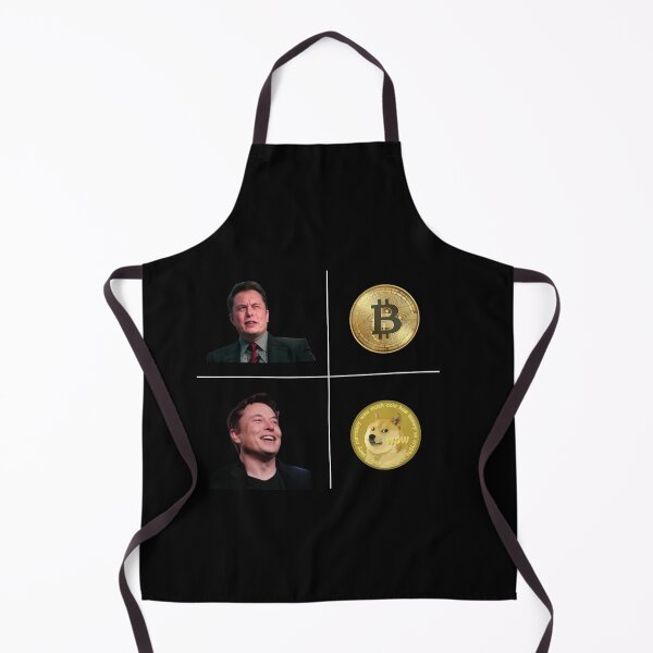 Item preview, Elon with Dogecoin vs. Elon with Bitcoin designed and sold by FunGuru.