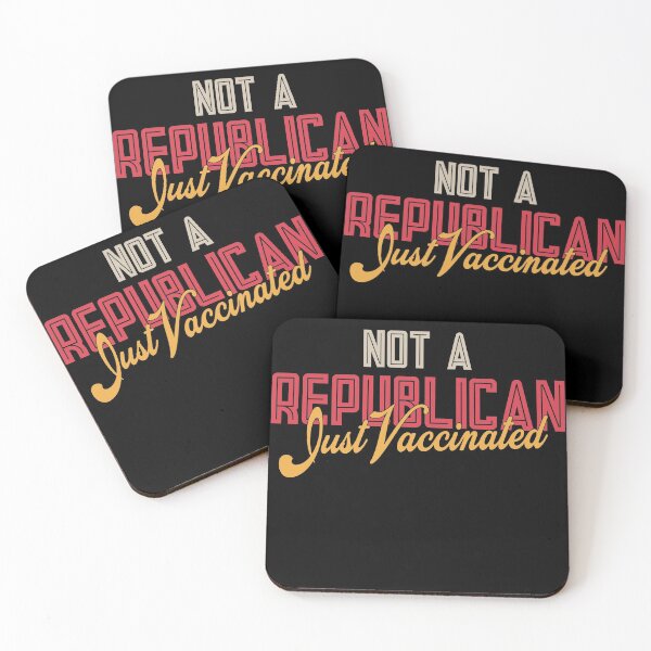 Item preview, Not A Republican Just Vaccinated designed and sold by amirror0936.