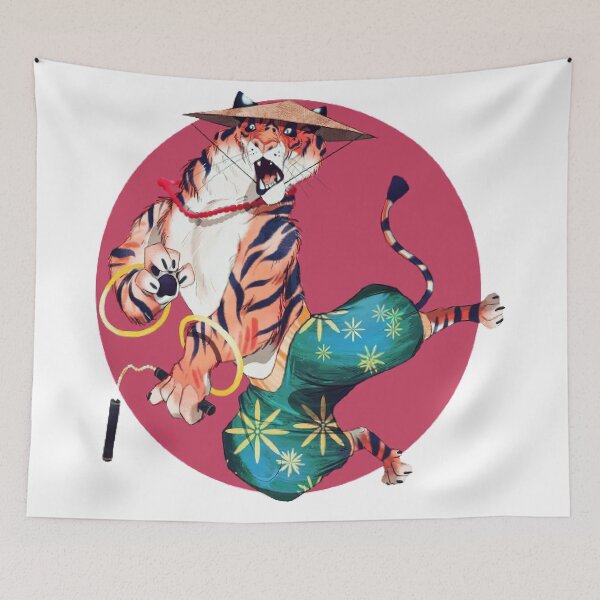 Item preview, Tigre Shaolin designed and sold by Urbo Panda.