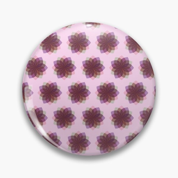 Item preview, 12-Petal Geometric Flower Pattern A 01 designed and sold by Jovydesign.