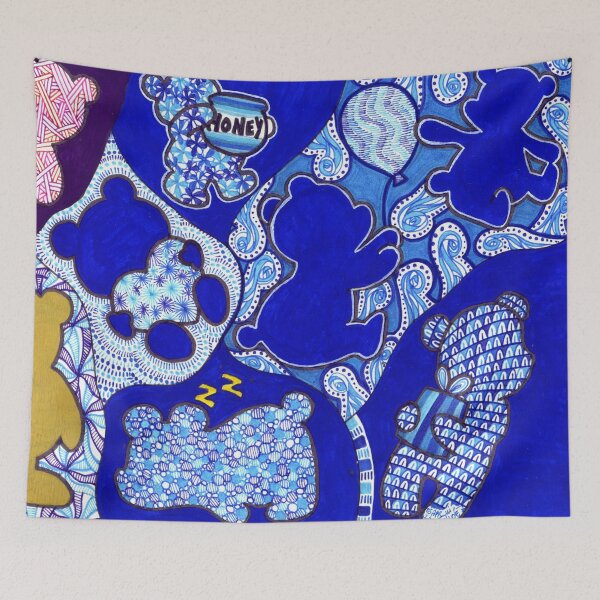 Item preview, Blue Teddies designed and sold by ChloARTe.