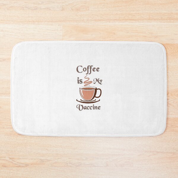 Item preview, Coffee is my vaccine designed and sold by lalitkumar18.
