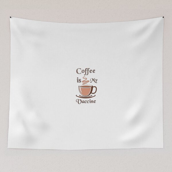 Item preview, Coffee is my vaccine designed and sold by lalitkumar18.