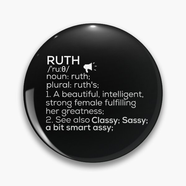 Artikelvorschau, Ruth Namensdefinition entworfen und verkauft von Teelogic.