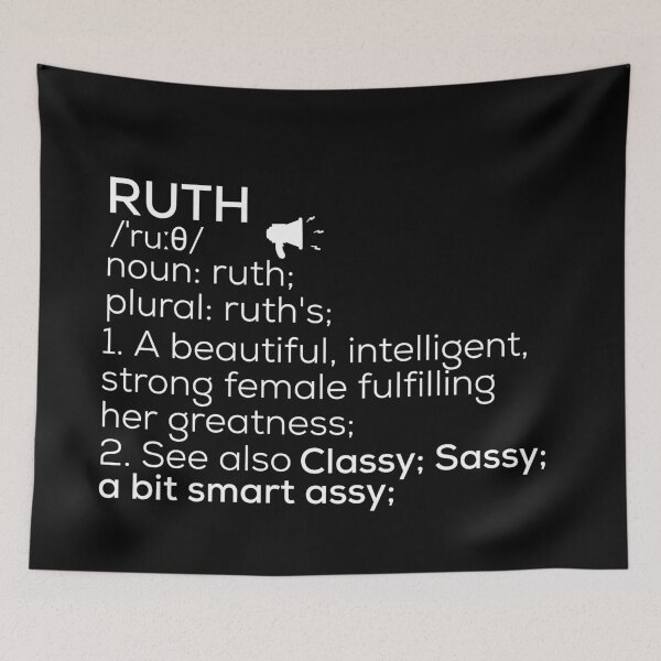Item preview, Ruth Name Definition designed and sold by Teelogic.