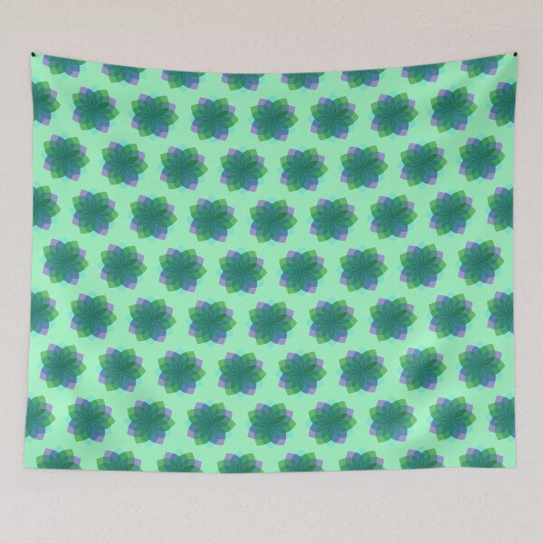 Item preview, 12-Petal Geometric Flower Pattern A 08 designed and sold by Jovydesign.