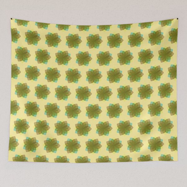 Item preview, 12-Petal Geometric Flower Pattern A 10 designed and sold by Jovydesign.